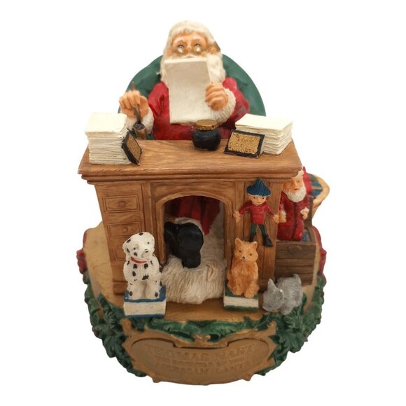 Thomas Nast Inventor Of The American Santa Musical 1992 Christmas Streets Vtg - Picture 4 of 16